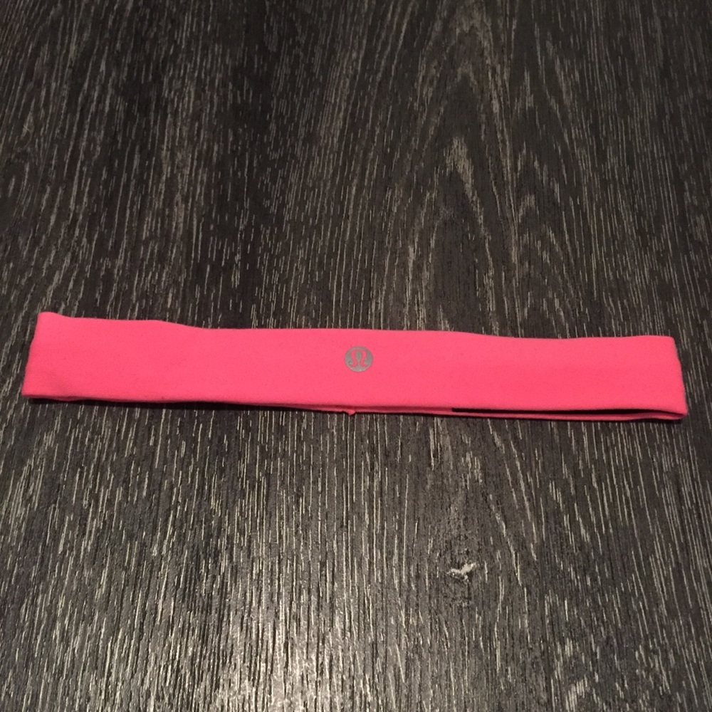 Lululemon Neon Pink Thin Flyaway Hair Tamer